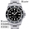 CLEAN 3130 V4 40MM 논데이트 블랙 롤렉스 서브마리너 submariner 114060