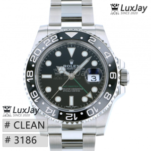 CLEAN 3186 40MM 지엠티 마스터2 블랙 GMT MASTER II 116710LN