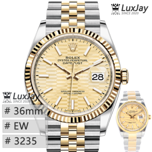 EW 3235 36MM 롤렉스 데이저스트 데이트저스트 옐로우 골드 Datejust 36 126233