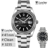 CLEAN 3235 41MM 롤렉스 데이저스트 데이트저스트 블랙 DateJust41 m126334-0017/0018