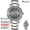 CLEAN 3235 41MM 롤렉스 데이저스트 데이트저스트 슬레이트 로만 DateJust41 126334-0021/0022