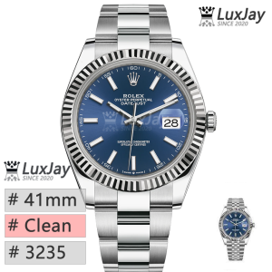 CLEAN 3235 41MM 롤렉스 데이저스트 데이트저스트 청판  DateJust41 126334-0001-0002