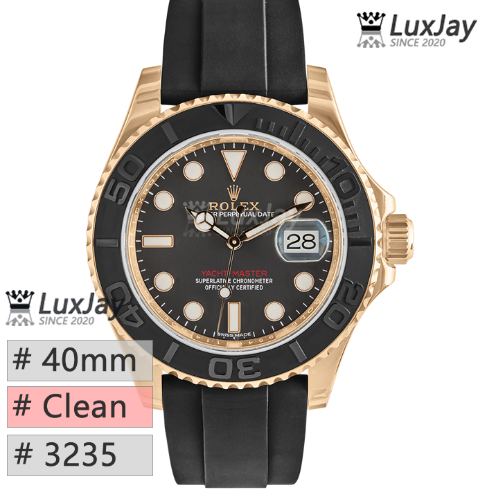 CLEAN 3235 40MM 요트마스터 옐로우골드 Yacht master 40 126655