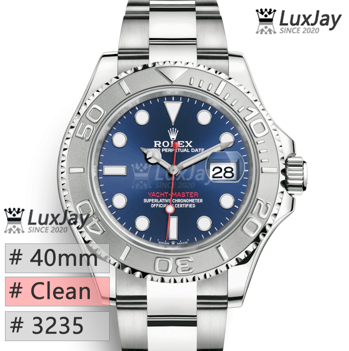 CLEAN 3235 40MM 요트마스터 Yacht master 40 126622-0002