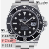 CLEAN 3235 41MM 블랙 롤렉스 서브마리너 submariner 126610