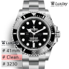 CLEAN 3230 41MM 블랙 논데이트 롤렉스 서브마리너 submariner 124060