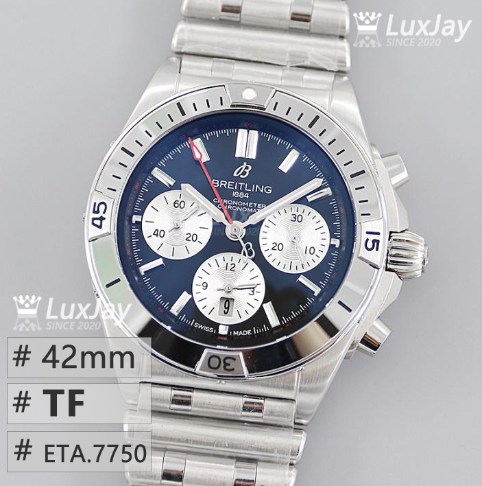 TF eta7750 42MM Breitling Chronomat B01 AB0134101B1A1 브라이틀링 크로노 맷