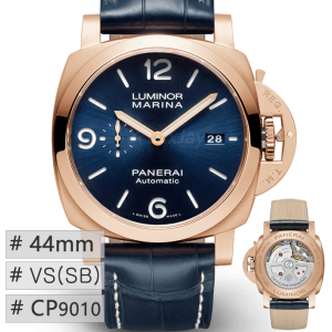 VS CP9010 44mm Luminor Marina Goldtech Sole Blu PAM01112