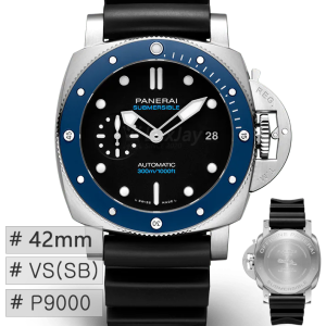 VS P9000 42mm Submersible Azzurro PAM01209