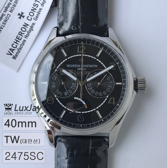 TW 40mm 2475 SC2  피프티식스 FIFTYSIX DAY-DATE 스틸 블랙