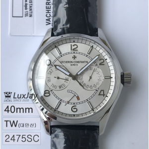 TW 40mm 2475 SC2  피프티식스 FIFTYSIX DAY-DATE 스틸 실버