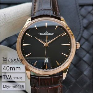 TW 40MM 9015 예거 르쿨트르 마스터 울트라 씬 데이트