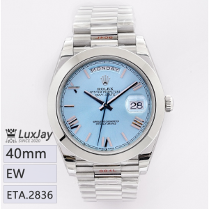 EW E2836 40mm 롤렉스 데이데이트 40 Rolex Day-Date 40 Ice Blue 22806