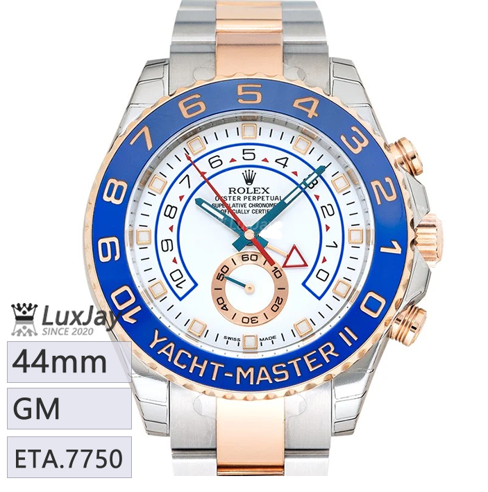 GM 44MM E7750 Rolex Yacht master II -  롤렉스 요트 마스터 116681