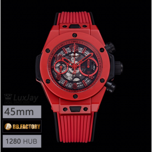 BBF 45MM 위블로 HUBLOT 빅뱅 유니코 레드 매직 411.CF.8513.RX