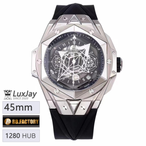 BBF 45MM 위블로 HUBLOT 빅뱅 상 블루 II 세라믹 Ref. 418.NX.1107.RX.MXM19