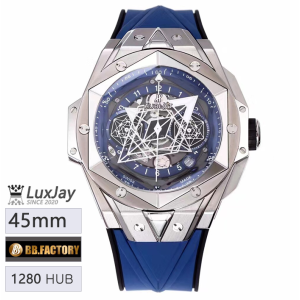 BBF 45MM 위블로 HUBLOT 빅뱅 상 블루 II 세라믹 Ref. 418.NX.5107.RX.MXM20