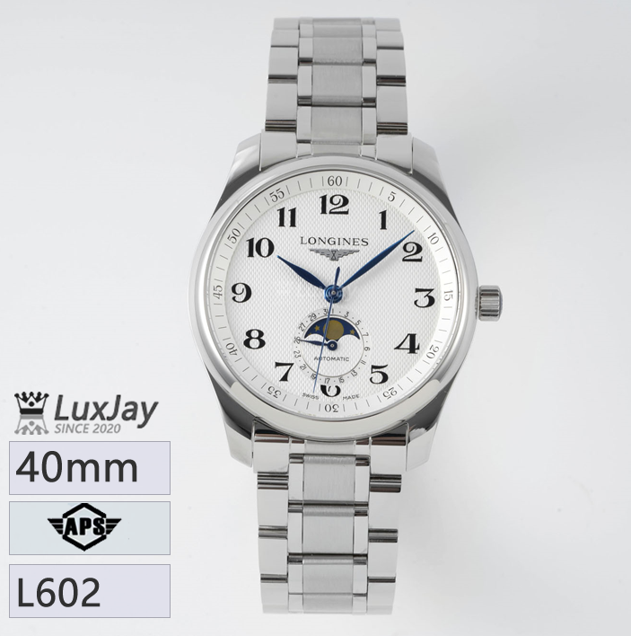 APS 40MM L602 론진 마스터 컬렉션 싱글 문페이즈 LONGINES Master Collection