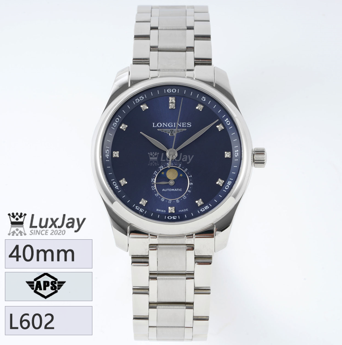 APS 40MM L602 론진 마스터 컬렉션 싱글 문페이즈 LONGINES Master Collection