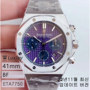 BF 41MM X 13MM ETA7750 개조형 2385무브 AP 오데마피게 26331