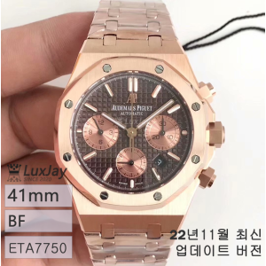 BF 41MM X 13MM ETA7750 개조형 2385무브 AP 오데마피게 26331