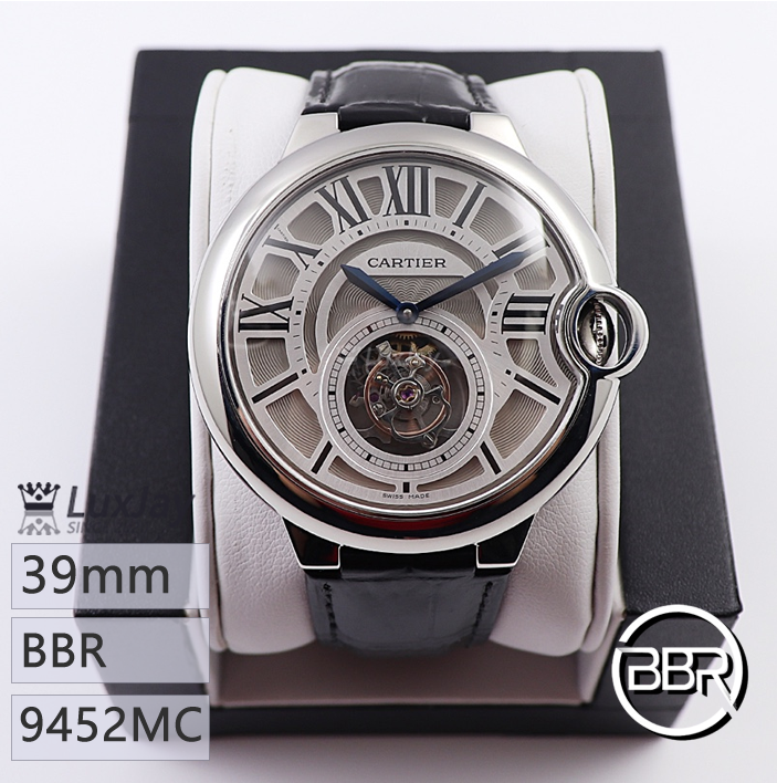 BBR 39mm X 12.9mm 9452MC 까르띠에 발롱블루  Cartier Ballon Bleu Manual W6920021 [주문제작 15~20일]