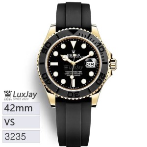 VS 42MM 3235 요트마스터 옐로우골드 Yacht master M226658