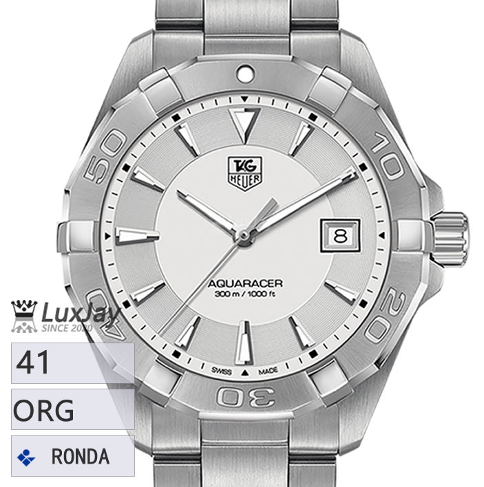 ORG 41mm 스위스 쿼츠 태그호이어 TAG Heuer Aquaracer WAY1111.BA0928