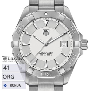 ORG 41mm 스위스 쿼츠 태그호이어 TAG Heuer Aquaracer WAY1111.BA0928