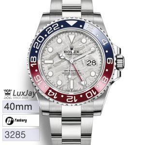 C+ 40mm 3285  GMT-Master II 메테오라이트 화이트 골드 지엠티 마스터