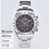 CLEAN 4130 40MM 데이토나 세이토나 롤렉스 Rolex Daytona 40mm White Gold Black Arabic Dial Oyster 116509