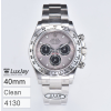 CLEAN 4130 40MM 데이토나 세이토나 롤렉스 Rolex Daytona 40mm White Gold Black Arabic Dial Oyster 116509