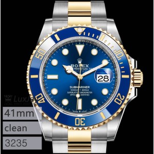 clean 3235 41mm 데이트 청콤 롤렉스 서브마리너 submariner m126613lb