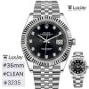 CLEAN  36mm 데이트저스트 10P 다이아몬드 인덱스 쥬빌레 브레이슬릿 126234-0027 DATEJUST 36 데이저스트36