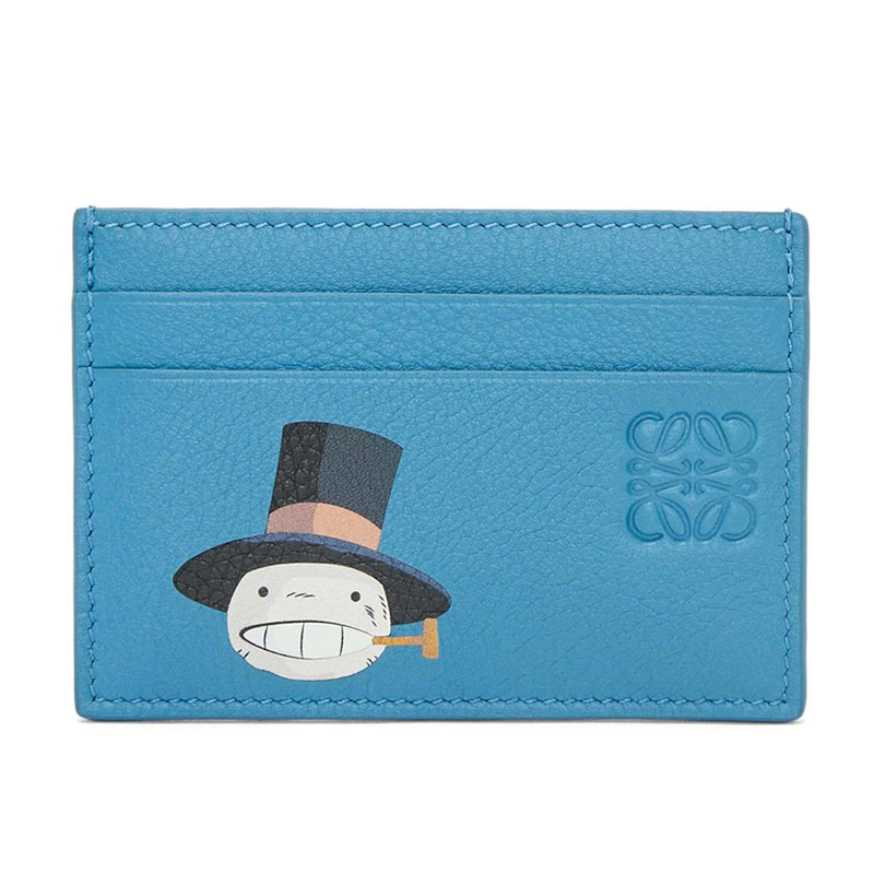 LOEWE x Howls Turnip Head Plain Cardholder In Classic Calfskin