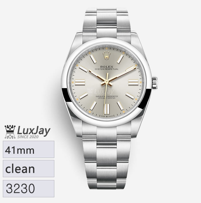 Clean  3230 41mm 오이스터 퍼페츄얼 oyster Perpetual 124300