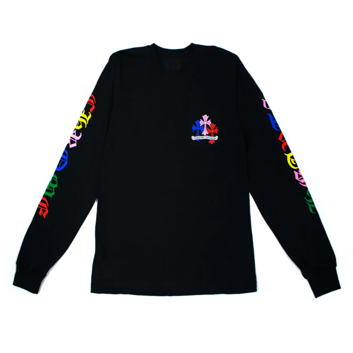 Chrome Hearts Multi Color Cross Cemetery T-shirt