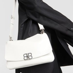 SSA BALENCIAGA BB Soft 라지 레더 숄더 백 36*23.8*4cm