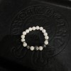 CHROME HEARTS 8MM 크롬하츠 블랙 비즈 팔찌