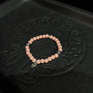 CHROME HEARTS 6MM 크롬하츠 블랙 비즈 팔찌