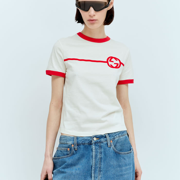 GUCCI Logo Print T-Shirt