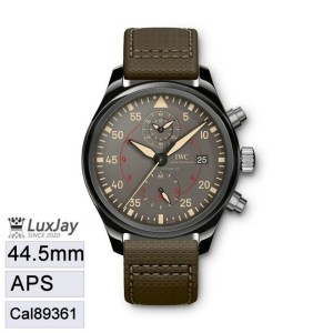 APS Cal89361 44mm PILOTS 크로노그래프 탑건 미라마 IW389002