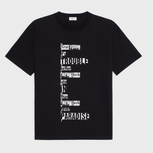 CELINE | dash snow loose t-shirt