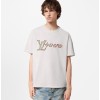 루이비통 1AFRA0 Embroidered Short-Sleeved T-Shirt