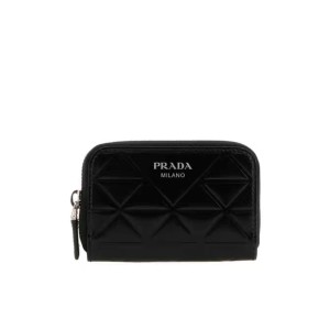 PRADA 브러시드 카드 지갑 2MM003