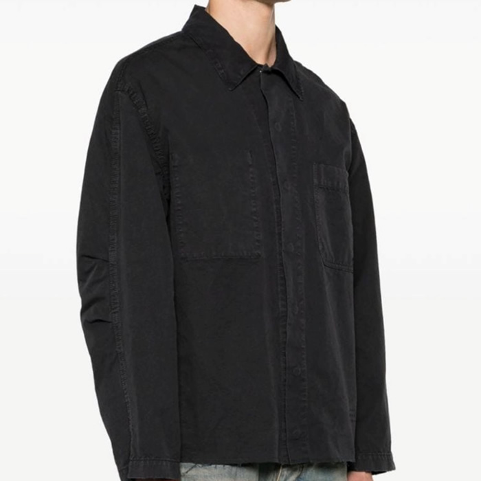 MM6 Maison Margiela raw-hem shirt jacket