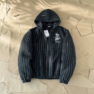 Nike x Stussy Striped Wool Jacket