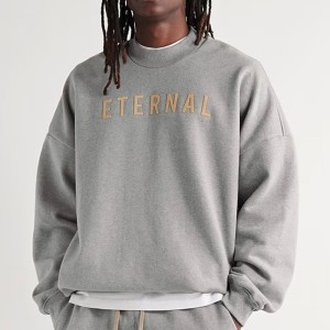 Fear Of God- FOG ESSENTIALS Eternal brand-patch 맨투맨 티셔츠