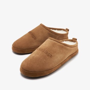 Balenciaga Alaska suede slippers