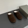 Balenciaga Alaska suede slippers